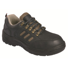 Ufa107 Black Steel Toe Safety Shoes